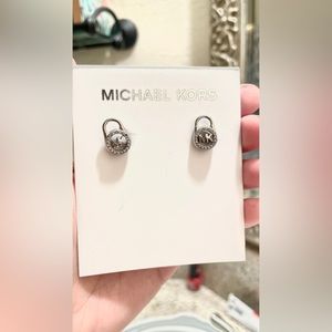 Michael Kors Lock Earrings